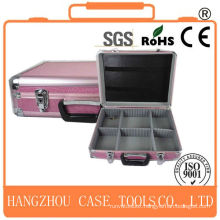 2013 pink PVC pocket carrying aluminum tool case